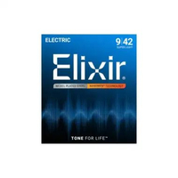 Senar Gitar Elektrik Elixir 12002 Nanoweb Super Light 9-42 Original