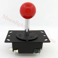 Arcade game metal joystick DIY Joystick Red Ball with microswitch 4/8 Way Joystick Fighting Stick for Game Arcade