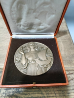 回流銅章紀念章法國大銅章歐洲銅章，帶原盒，保真。1976年作