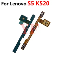 For Lenovo S5 K520 Power Volume ON OFF Button Flex Cable Volume Power Side button Key Flex Cable