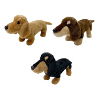 Dachshund Doll Comfortable Stuffed Animal for Party Toy Birthday Children