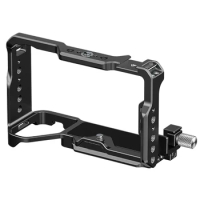Full Camera Cage Rig A7C2 Protective Frame for Sony Alpha 7C R A7CR / Alpha 7C II DSLR for Arca-Swiss Tripod Cold Shoe Mount
