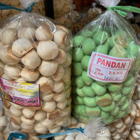 [uniqnack] 1kg/500gr nopia mino gula jawa/nopia mino pandan gula jawa, cemilan snack kiloan