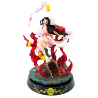 31cm Hot Demon Slayer Anime Figure Kamado Nezuko Gk Statue Adult Demon Action Pvc Model Collectible Children's Toys Gift BOX