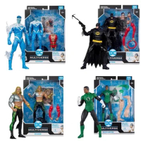Batman Superman Aquaman Green Lantern Plastic Man Dc Multiverse Anime Figurine Action Figure Statue Kids Birthday Gifts Toy