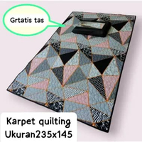 ZS - karpet lantai Quilting size 235x145 karpet dan tikar karpet ruang tamu karpet karakter surket g