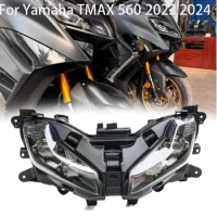 For Yamaha TMAX560 2023 T MAX560 2024 Tmax560 Motorcycle Led Lights Waterproof Headlight Front Light Lamp Head Lamp