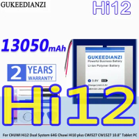 GUKEEDIANZI High Capacity Battery 13050mAh For CHUWI Hi12 Dual System 64G Chuwi HI10 Plus CWI527 CW1527 10.8" Tablet