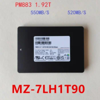 Original New Solid State Drive For SAMSUNG PM883 2.5" 1.92TB SATA For MZ-7LH1T90