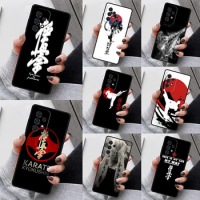 Kung Fu Oyama Kyokushin Karate Phone Cases Funda For Samsung Galaxy A13 A53 A73 A12 A22 A32 A52 A51 A71 A80 A91 Coque