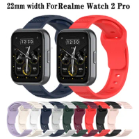 For Realme watch 2 pro Smart Watch Silicone Watch Band Sports Strap For Realme watch 3/s pro/Realme s/Realme 2 Bracelet correa
