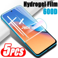 5PCS Hydrogel Film For Xiaomi Redmi 12 5G 12C Redmi12 Redmi12C Screen Gel Protector Little Xiomi Redmy 12 c 12c Not Safety Glass
