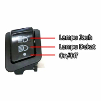 Saklar lampu Saklar On Off Dim Jauh Dekat  Lampu 3 Titik Fungsi Honda Terbaru