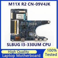 CN-09V4JK 09V4JK 9V4JK Mainboard For DELL Alienware M11X R2 Laptop Motherboard NAP10 LA-5812P With I3-330UM CPU 100% Full Tested