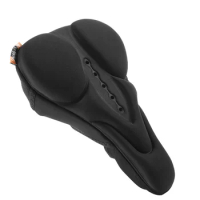 Bicycle Seat Cover Bike Seat Cushion 5-hole Breathable Design With Anti-slip Silicone Particles Rain Cover For Bike Seat