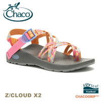 【CHACO 美國 女 Z/CLOUD X2涼鞋-雙織夾腳款《薄荷粉紅》】CH-ZLW04HK24/越野舒壓運動涼鞋