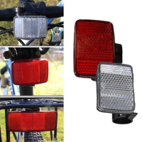2PCS Bicycle Bike Spoke Reflector Safety Light Wheel Rim Reflective Mount Night Reflectors Flashing Lights Cycling Light
