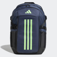 【adidas 愛迪達】後背包 運動包 書包 旅行包 登山包 TR POWER 藍綠 IR9819(1995)