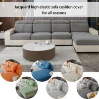 High elastic jacquard fabric sofa cushion cover, all-season universal pet anti dirt sofa protective cover 1/2/3/4/L