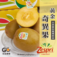 【光合果物】Zespri黃金奇異果中果2箱(25-27顆/箱)