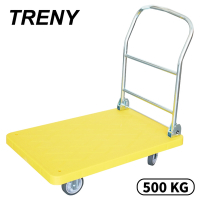 TRENY 荷重500KG 塑鋼手推車