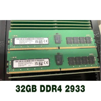 1 pcs MTA18ASF4G72PDZ-2G9E1 For MT RAM 32G ECC REG Server Memory Fast Ship High Quality 32GB 2RX8 PC4-2933Y DDR4 2933