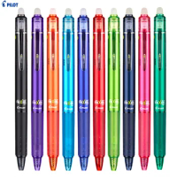Pilot FriXion Ball Knock Retractable Erasable Gel Ink Pens Clicker, 0.5mm Fine Point, Smooth Writing Erases Clean Ballpoint Pen