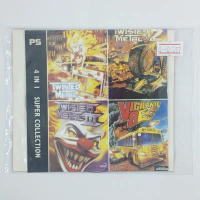 [01397] 4 IN 1 SUPER COLLECTION (US) แผ่นเกมก็อปปี้ PS1 แผ่นปั๊มโรงงาน มือสอง สภาพดี !! คําแนะนําผลิ