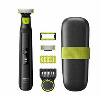 [4美國直購] Philips Norelco OneBlade Pro 電鬍刀 電動刮鬍刀 12長度可調 含 身體用替換刀頭 收納包 QP6530/90_A1699908