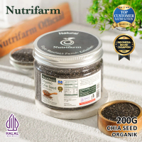 NUTRIFARM CHIA SEED 200GRAM CHIA SEED NATURAL ORGANIK
