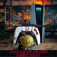 {臺灣公司貨 可打統編}戰神游戲周邊PS5 xbox游戲動漫手柄創意支架好用桌面擺件通用禮品