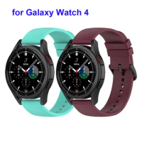 Cheap Strap for Samsung Galaxy Watch 4 /Watch 5 Smartwatch Band 20mm Wristband for Galaxy Watch Active 2 40mm 44mm Silicone