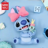 MINISO Disney Disney's Lilo &amp; Stitch Model Sweet Hugging Ornament Decoration Children's Toys Anime Peripheral Birthday Gift
