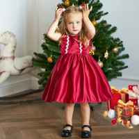 Baby Girl Clothes Christening Summer Dresses Toddler Pageant Children Formal Evening Party Ball Gown