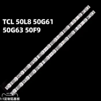 10PCS LED Strip GIC50LB45-3030F2.1D-V1.1 4C-LB5013-ZM04J TCL 50F8 50L8 50F9 50A30 50G61 50G63 50S434 50S435 50S525 50P615 50A464