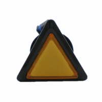 1 PCS Triangular Shape Lluminated Push Button For Arcade Game Machine