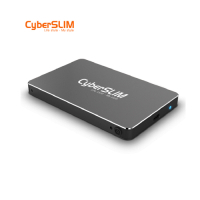 CyberSLIM 2.5吋硬碟外接盒 黑色 S25U31 Type c