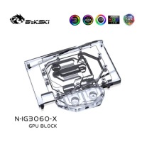 Bykski GPU Water Block Use for Colorful IGame RTX 3060 Bilibili E-sports Edition 12G Video Card