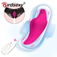 Wearable Butterfly Vibrator Clitoris Stimulator Panties Vibrator Sex Toys For Women Wireless Remote Vibrating Eggs Masturbator