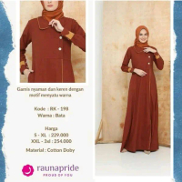 RAUNA GAMIS DEWASA RK 198(BATA)