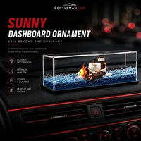 Hiasan Pajangan Kapal Dashboard Mobil Dekorasi Titanic One Piece Sunny Shark Titanic