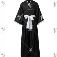470 Bleach Kuchiki Rukia Costume COS Outfit Japanese Anime Kimono Cosplay Costume for Women
