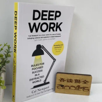 Deep Work By Cal Newport Rules For Focused Success in a Distracted World Novel Paperback In English