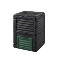 【POKO】堆肥箱 廚餘桶 有機堆肥桶 發酵桶(300L落葉廚餘花園庭院有機垃圾 發酵桶 堆肥桶)