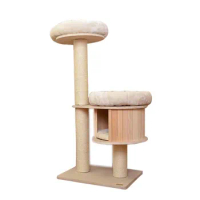 Modern mdf ceiling cat tower tree house wooden