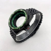 Mod 41mm NH35 Case Fit Seiko SKX007 SRPD Watch Cases for NH35 NH36 4R 7S26 Automatic Movement Crown at 3.0 Men Diving Case Parts