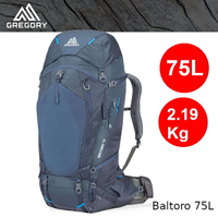 【速捷戶外】美國GREGORY Baltoro 75 男款專業登山背包(薄暮藍) #91612, 登山背包,背包客,2019新款