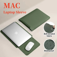 Túi da PU cho máy tính xách tay Macbook Air Pro 13, 14, 15, 16 inch, A2337, A2442, A1466, A2338, A26