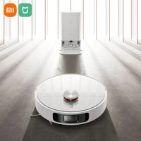 XIAOMI MIJIA B101CN Omni Robot Vacuum Cleaner Mop Smart Base Dirt Disposal Dust Collection Auto Empty Dock Self Cleaning Washing