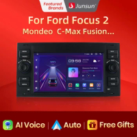 Junsun V1 Android Autoradio for Ford Focus Mondeo Fiesta Transit Kuga C-Max S-Max Galaxy Car Radio Multimedia 7 Inch DVD Player